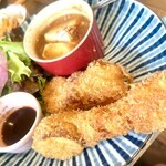 Cafe Dining if - サクサク串カツ＆あっさり麻婆豆腐★