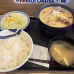 Matsuya Minamitsumori Ten - シュクメリル鍋定食930円特盛