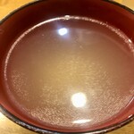 Hinoya Curry Asakusabashiten - 無料の玉子スープ