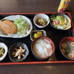 Doma Ya - メンチカツ定食、990円！