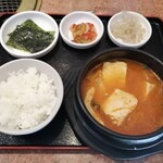 焼肉・韓国料理 オンドルパン - 海鮮スンドゥブ♪