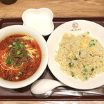 Daimei Tantanmen Tnc Paveia Ten - 小担担麵＋小炒飯