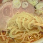 Shisen En - 辛口ラーメン麺拡大