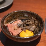 Ebisu Yoroniku - 2024.2 ザブトンのすき焼きトリュフ添え