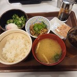 すき家 - まぜのっけごはん朝食