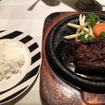 Steak House Rodeo - ライスが柔らかすぎたかな