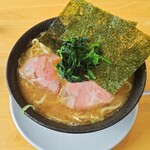 Tsubame Ramen YUKI - 家系ラーメン@850+大盛@100