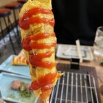 串焼市場 江戸善 - オムライス