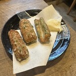 Kaki Goya Fee Bar Tenma Ten - 一つ食べてしまいました