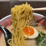 China Soba Hokuyuu Sohon Ten - 味玉入り北熊ラーメン1100円