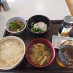 すき家 - まぜのっけごはん朝食