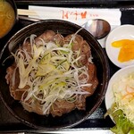 焼肉家かねよし - ・牛タン丼ランチセット980円