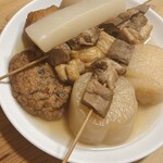 四軒目食堂 - おでん盛り合わせ