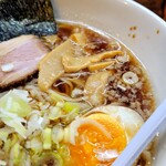 大島ラーメン - 大島ラーメン半チャーハンセット