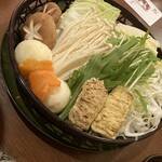 八千代 甲羅本店 - かにしゃぶ野菜