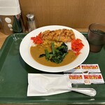 Curry Shop C&C Nagatacho Ten - R6.3  三元豚ロースかつカレー＋ほうれん草トッピング