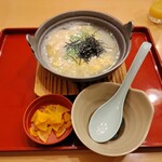 Joyful Karatsu Ten - 玉子雑炊朝食です