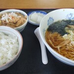 ハシモト食堂 - ラーメンセット