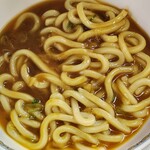 五木食品 - カレーうどん調理しました