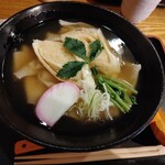 Mizuho - 湯葉うどん　ひもかわ麺