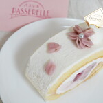 PASSERELLE - 【2024.03】桜のロールケーキ(テイクアウト・税込480円)