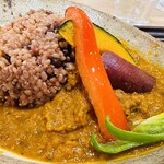 万里庵キッチン - 料理写真:豆の薬膳カレー