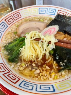 3 Chome no Yuhi Retro - やや柔らかめの細麺