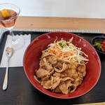 葵餃子 - 葵の豚丼(大盛り）