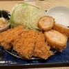 Nadai Tonkatsu Katsukura Tokyu Hyakkaten Kichijoji Ten - 筍と海老しんじょうの挟みかつと三元豚ヒレかつ80g