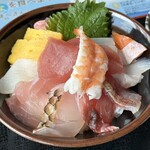 Nago Gyoko Suisanbutsu Chokubaijo Shokudo - 海鮮種類豊富で美味しい！！