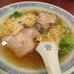 東栄酒家 - サービスセットのチャーシュー麺