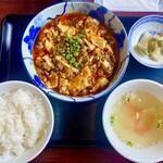 Sichuan Shokusai - 麻婆豆腐定食1100円