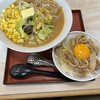 味噌屋 - バターコーンラーメン＋ネギチャー丼セット♪