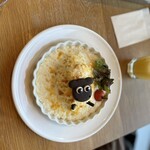 Hitsuji no Shaun Village Shop & Cafe - ショーンのオムライスグラタン