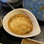 Waku - 最後に残った胡麻醤油混ぜ込んで、丼にオンします