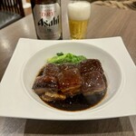 Sichuan Kyodo Sai Shanbarou - 皮付バラ肉の醤油煮(経典東坡肉) 1650円