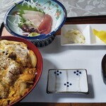 Chabouzu - カツ丼セット1400円