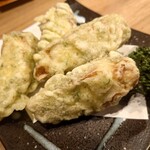 鳥やき串英 - チーズ竹輪磯辺揚げ