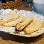 BOMBAY INDIAN DINING Ujina Ten - チーズナン