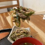 キッチンはらぺこ - おかず　青椒肉絲