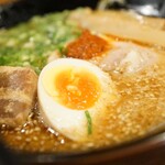 Ramen Koryu Naha Matsuyama Ten - 玉子と角煮