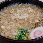 Marutomo - たぬきそば610円＋麺大盛100円