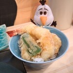 Seishun no Osobayasan - 大海老ミニ天丼　500円