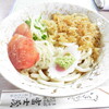 Fuji Shige - 2014年6月19日(木) 冷やしたぬきうどん。冷やしたぬきにトマトが入っている所が良いです。