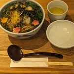 三ノ汁 - 冬牡蠣のにら蕎麦¥1650+税