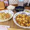 大香楼 - 料理写真:ダブルランチ（油淋鶏と四川麻婆豆腐を選択）