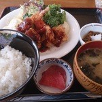 Viking - 海鮮フライ定食、950円