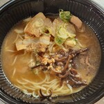 Seven Eleven Ogano Bypass Ten - 豚骨ラーメン加熱しました