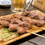 Hinotori Tengachaya Ten - コースの焼き鳥