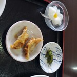 Fukugen - 揚げ餃子熱々でした！